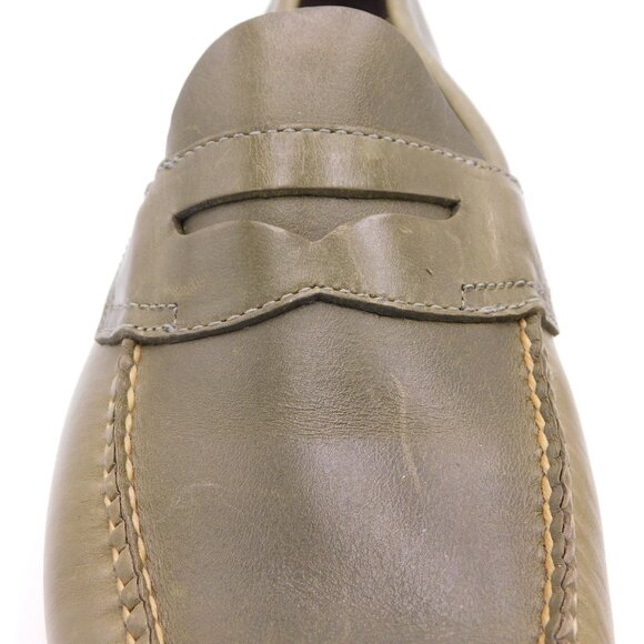 G.H. Bass Weejuns Penny Loafers | Olive Green | Academia | GUC | 10 D Wide main image 5
